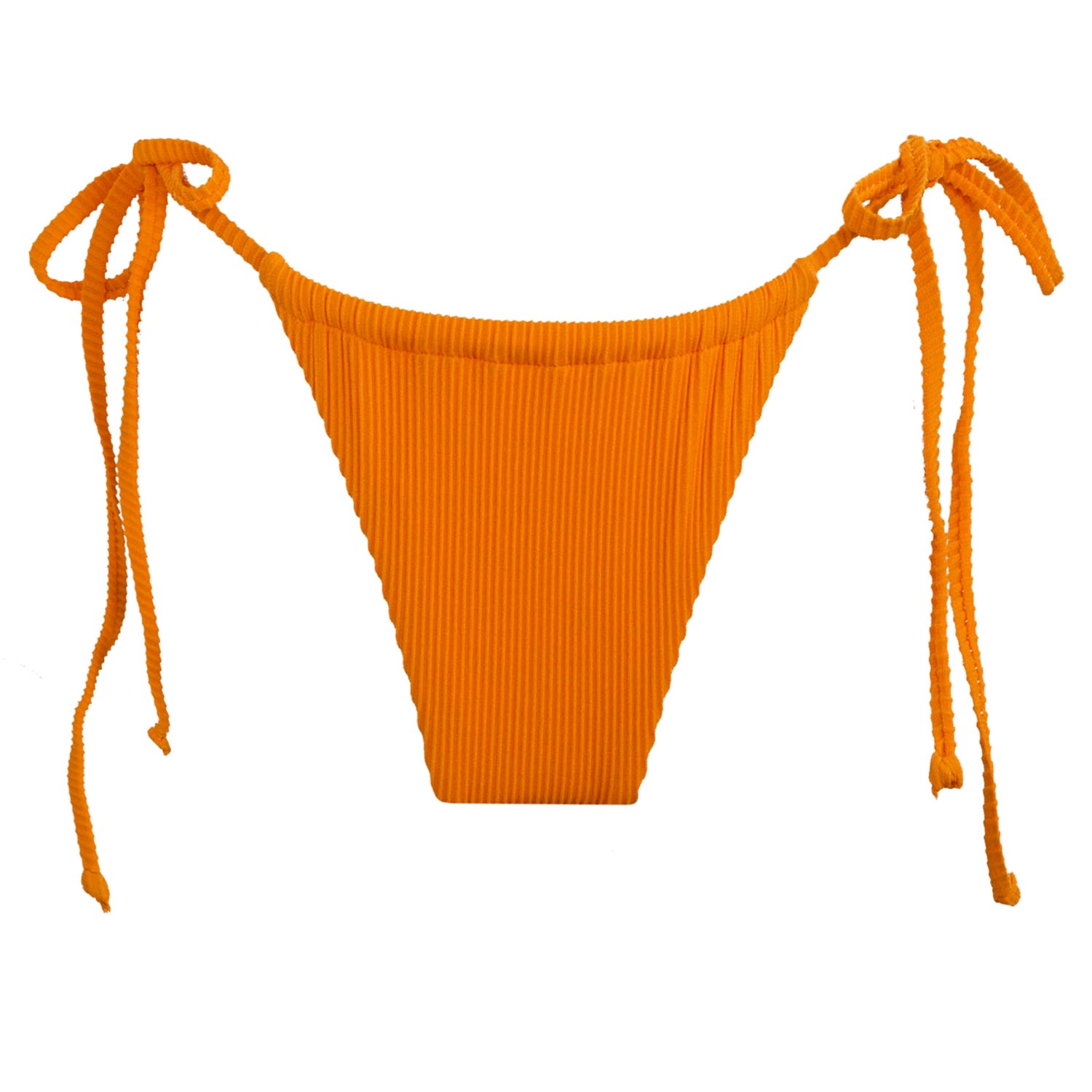 Women's Yellow / Orange Ibiza Cheeky Bikini Bottom - Yellow & Orange Small LEONESSA Lingerie
