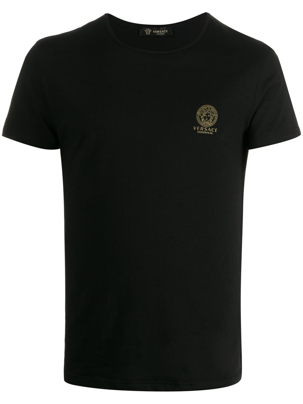 Versace Medusa chest logo T-shirt - Black