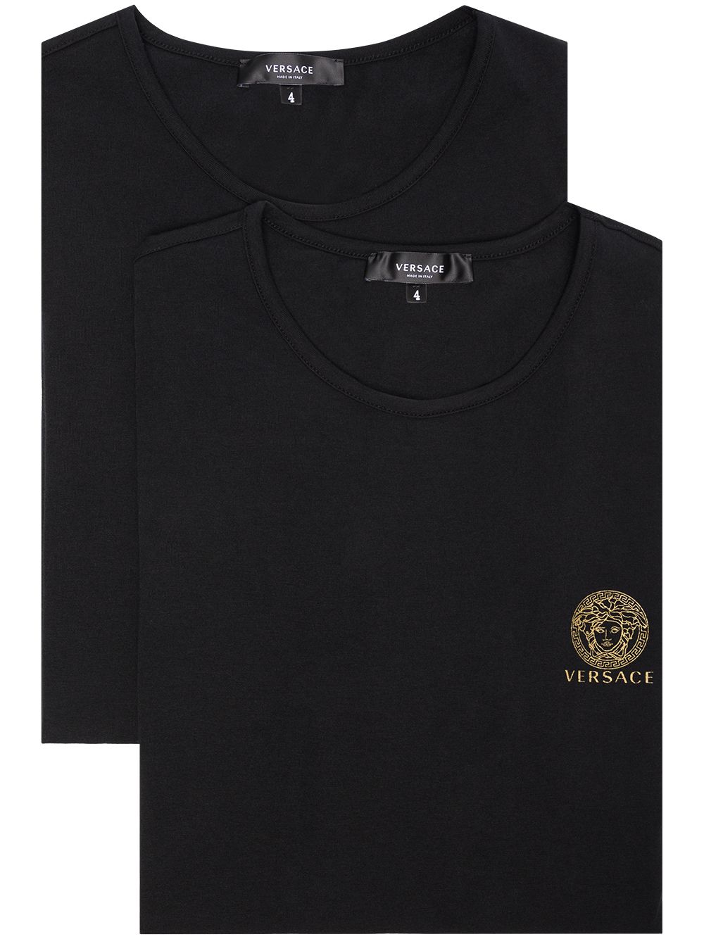Versace Medusa logo-print T-shirt (set of 2) - Black