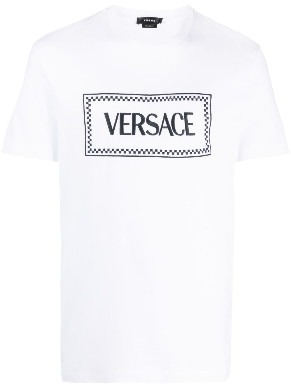 Versace logo-print cotton T-shirt - White
