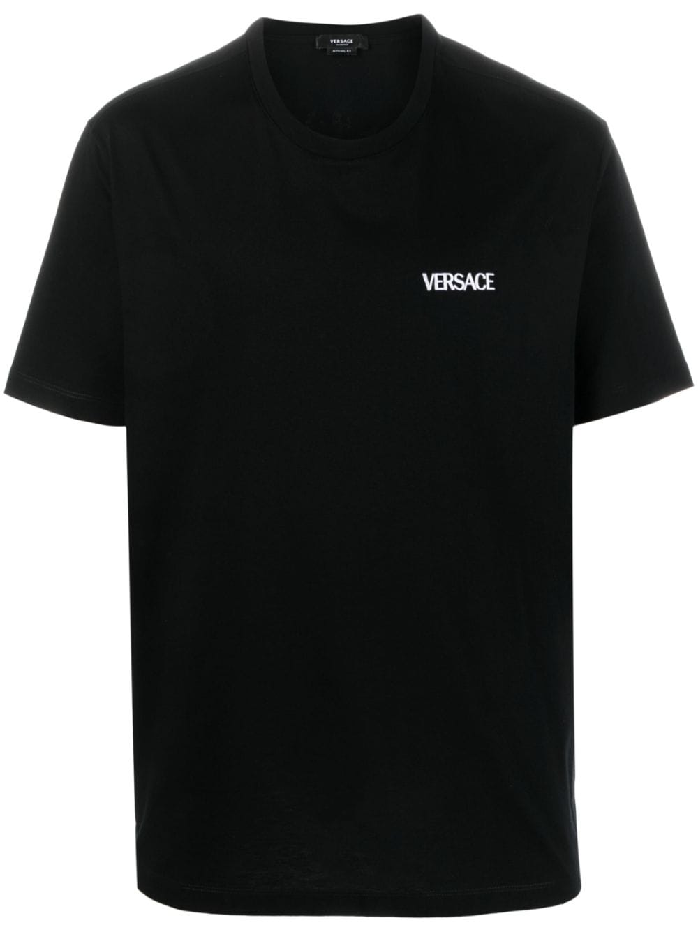 Versace logo-print short-sleeve T-shirt - Black