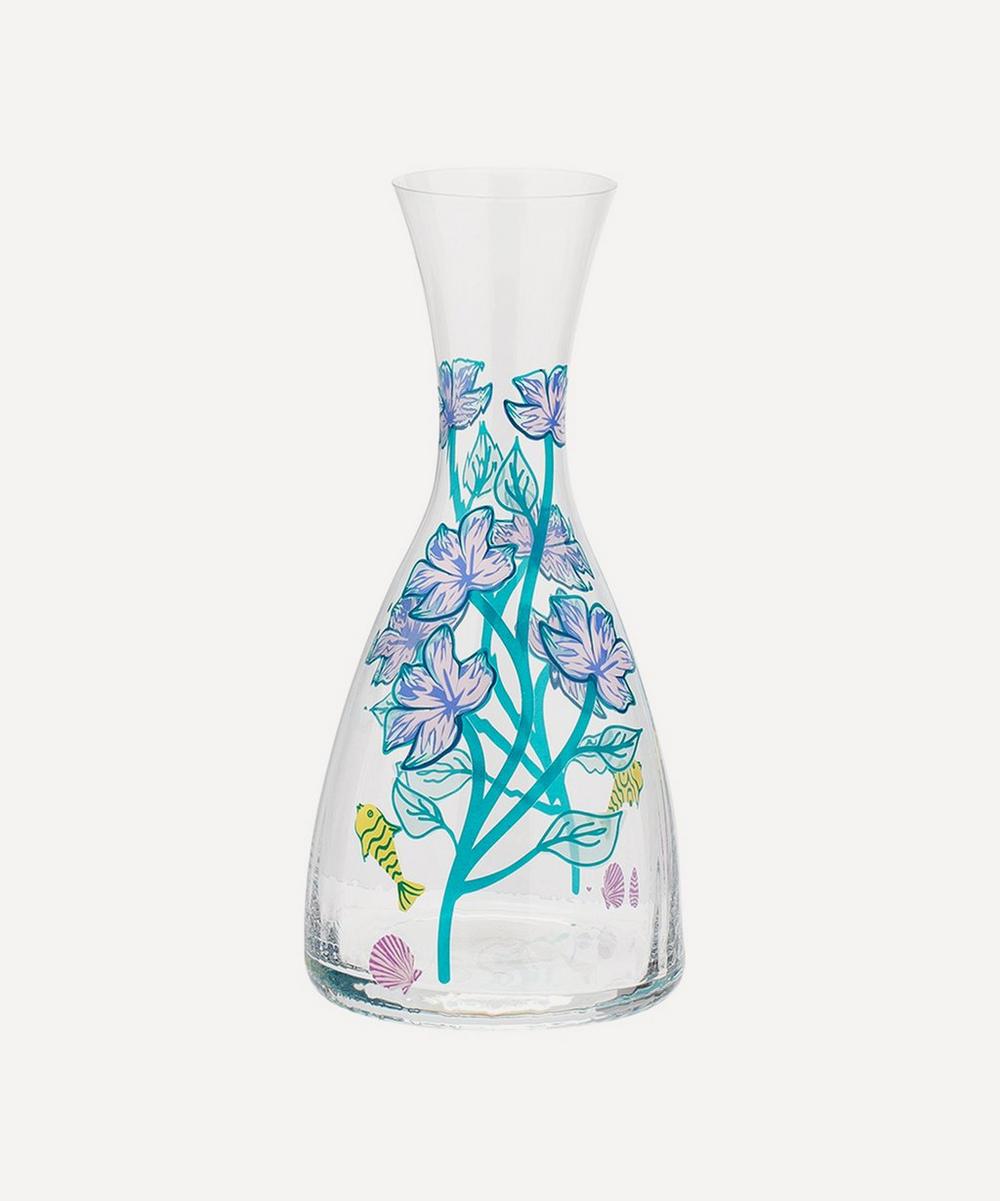 Anna + Nina Botanical Sea Garden Glass Carafe
