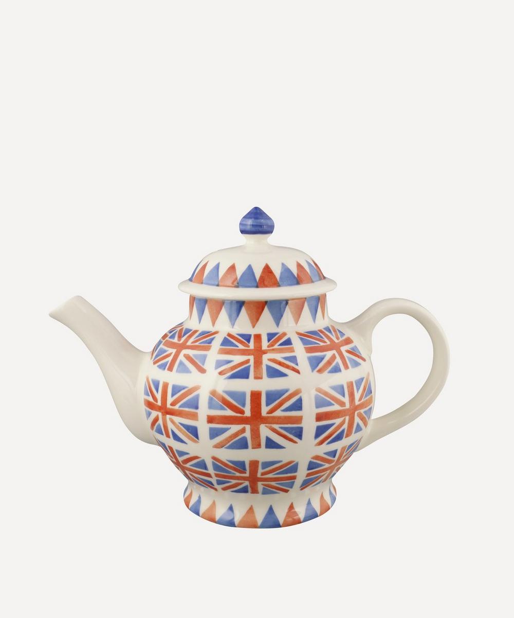 Emma Bridgewater Union Jack Four Mug Teapot