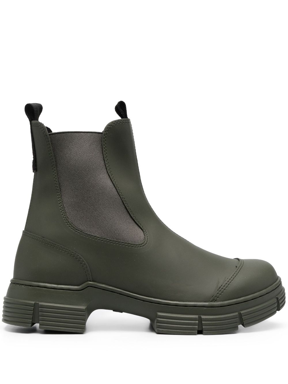 GANNI City ankle boots - Green
