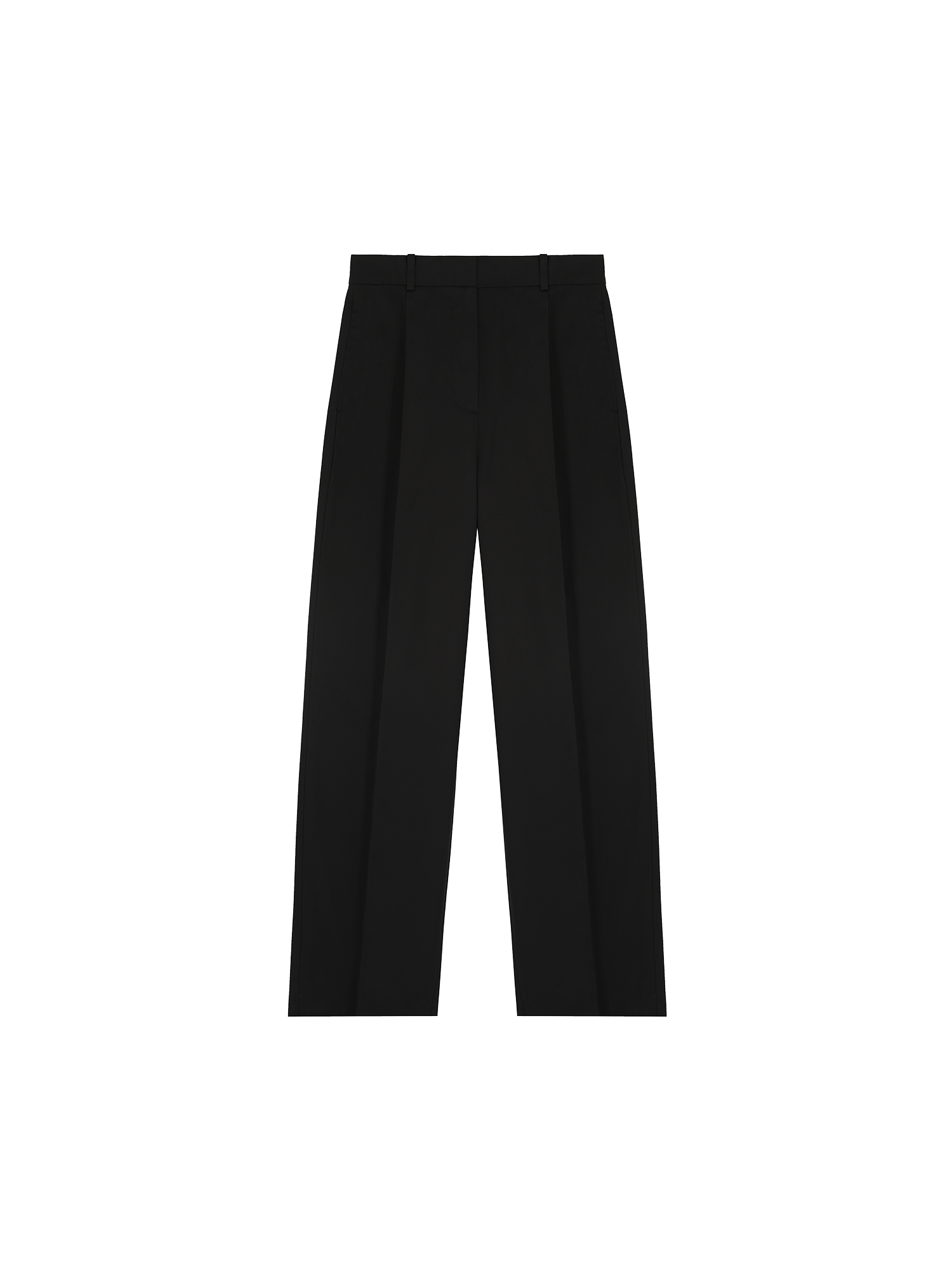 PANGAIA - Women's Organic Cotton Tailored Trousers - black M