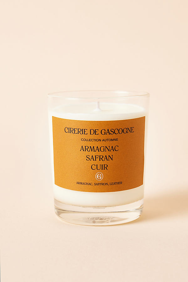 Cirerie de Gascogne Armagnac Glass Candle