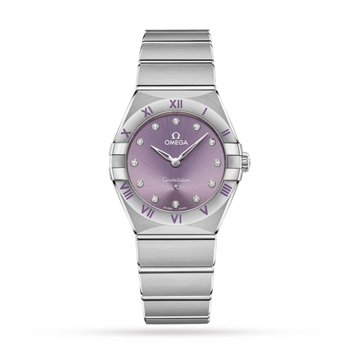 Constellation Co-Axial 28mm Ladies Watch Purple