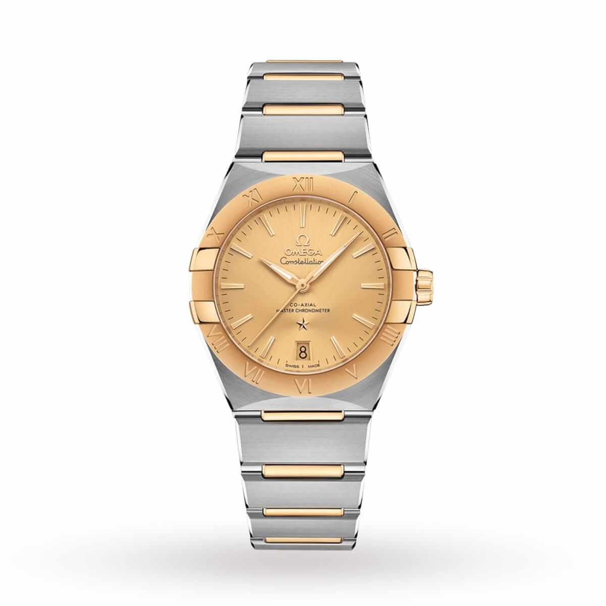 Constellation Co-Axial 36mm Mens Watch Gold