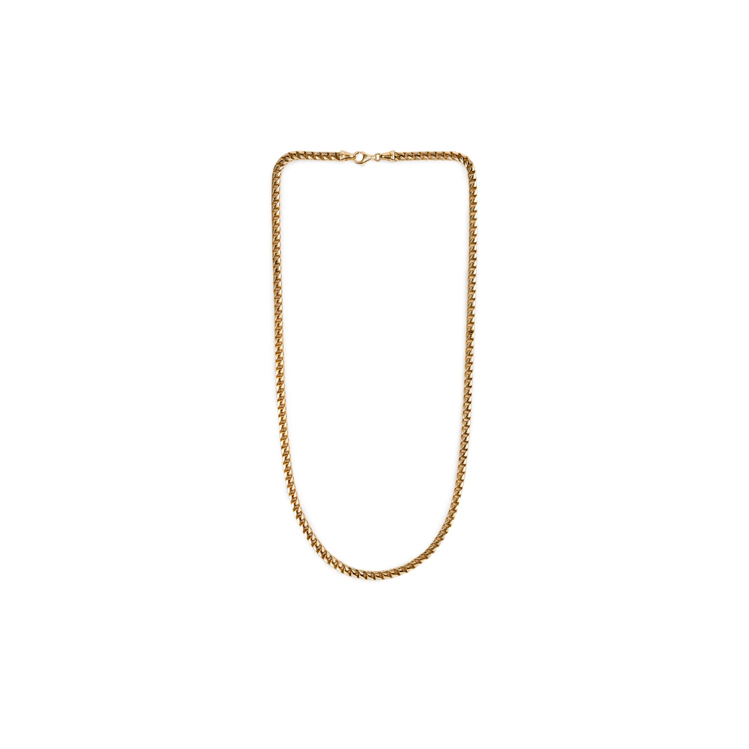 Men's 4.5Mm Bold Franco Chain Necklace - Gold Undefined Jewelry