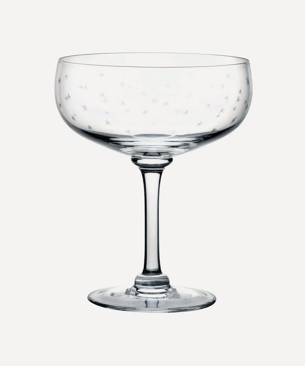 The Vintage List Crystal Cocktail Glasses Set of Four