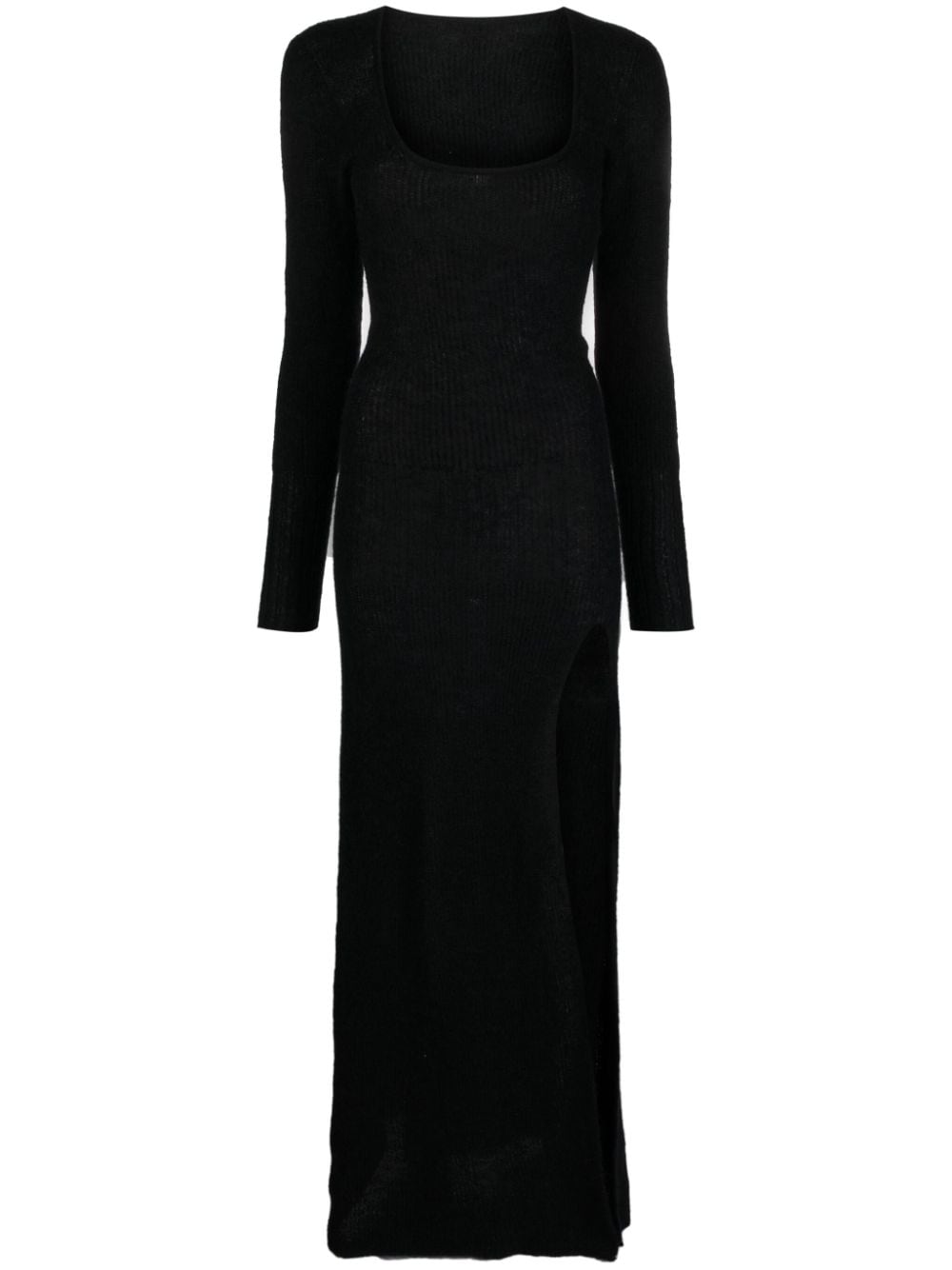 Jacquemus La Robe Dao knitted dress - Black