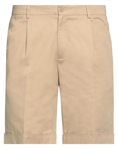 Aspesi Man Shorts & Bermuda Shorts Beige Size 38 Cotton, Linen