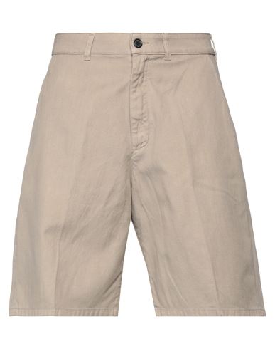 Department 5 Man Shorts & Bermuda Shorts Beige Size 32 Cotton, Linen