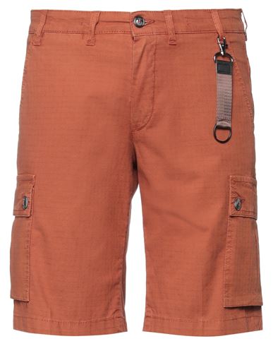 Exigo Man Shorts & Bermuda Shorts Tan Size 30 Cotton, Elastane