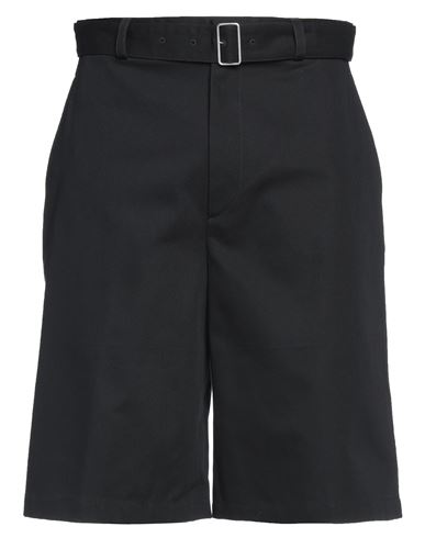 Jil Sander Man Shorts & Bermuda Shorts Midnight blue Size 30 Cotton