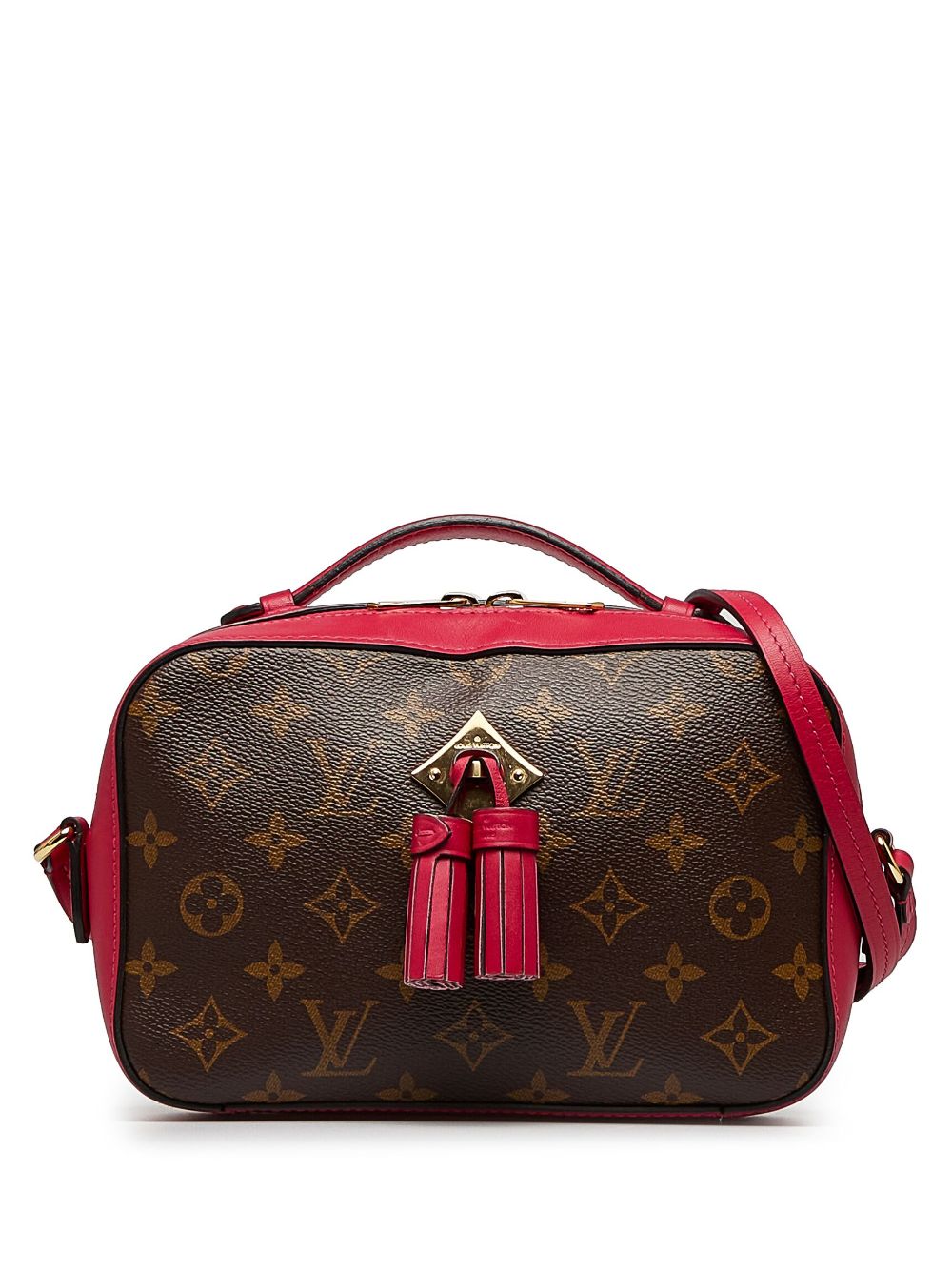 Louis Vuitton Pre-Owned 2018 pre-owned Monogram Saintonge two-way bag - Brown