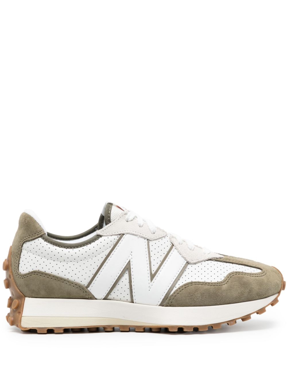 New Balance 327 panelled sneakers - White