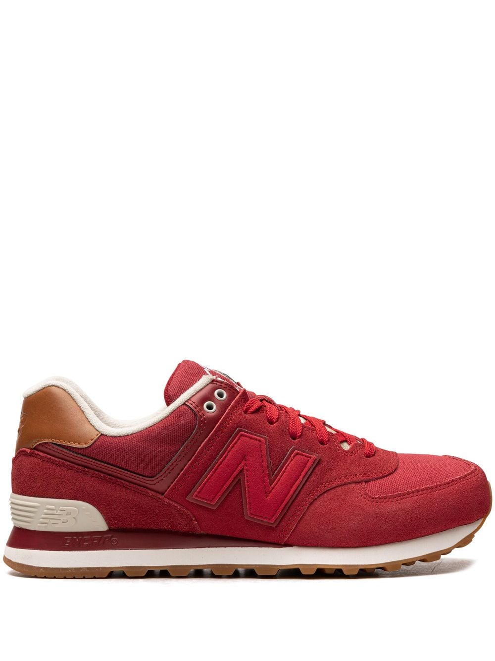 New Balance 574 "Crimson Red" sneakers