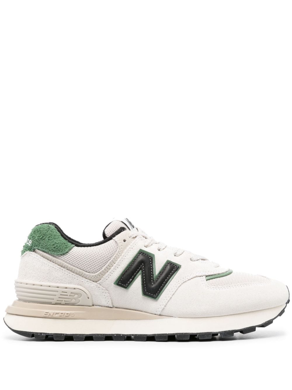 New Balance 574 suede sneakers - White