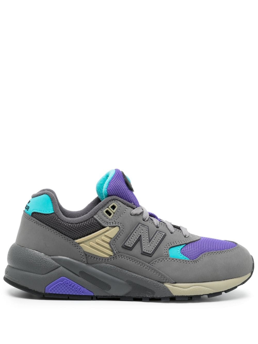 New Balance 580 logo-patch sneakers - Grey