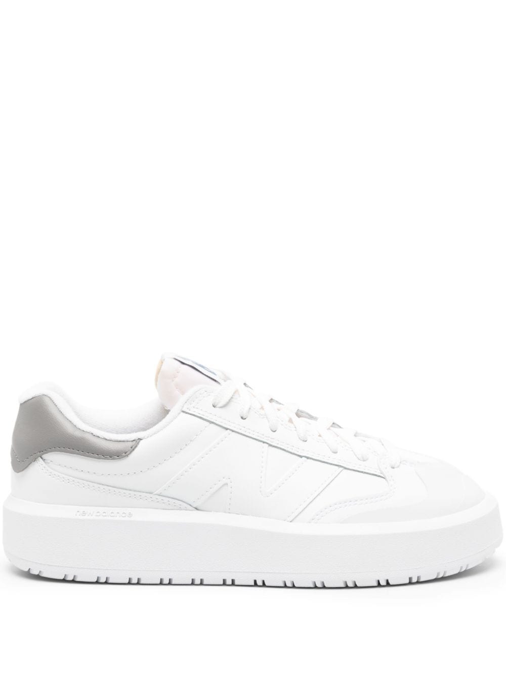 New Balance CT302 panelled leather sneakers - White