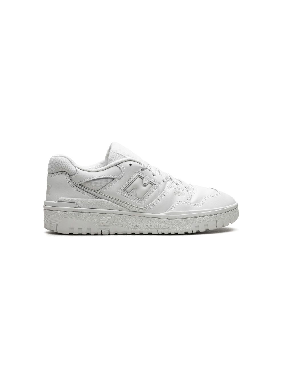 New Balance Kids 550 "White/White" sneakers