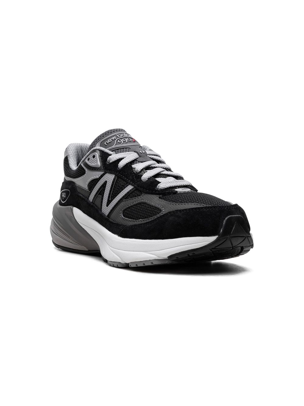 New Balance Kids 990v6 "Black/Silver" sneakers