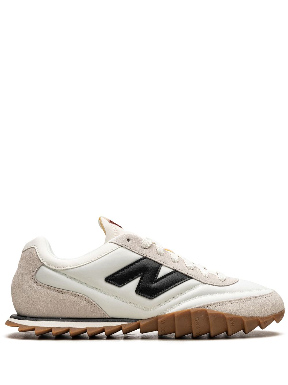 New Balance RC30 suede-trim leather sneakers - White