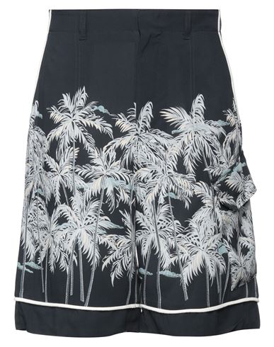 Palm Angels Man Shorts & Bermuda Shorts Black Size 30 Silk