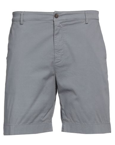 Seventy Sergio Tegon Man Shorts & Bermuda Shorts Grey Size 38 Cotton, Elastane