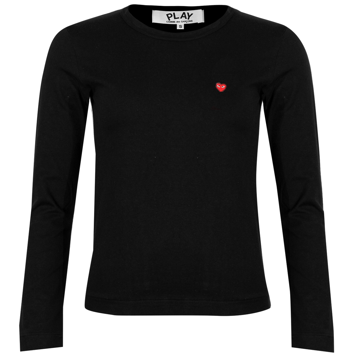 Small Heart Long-sleeve T-shirt Xs Black