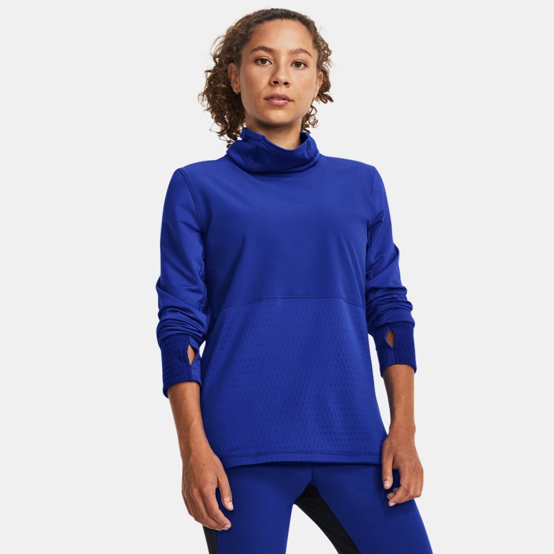 Women's Under Armour Q Under Armour lifier Cold Funnel Neck Team Royal / Reflective S