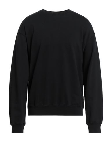 Ann Demeulemeester Man Sweatshirt Black Size XS Cotton