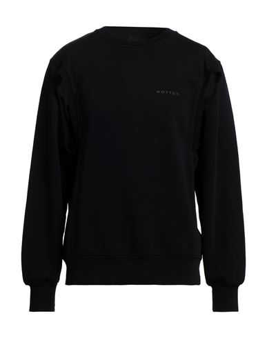 Botter Man Sweatshirt Black Size M Organic cotton