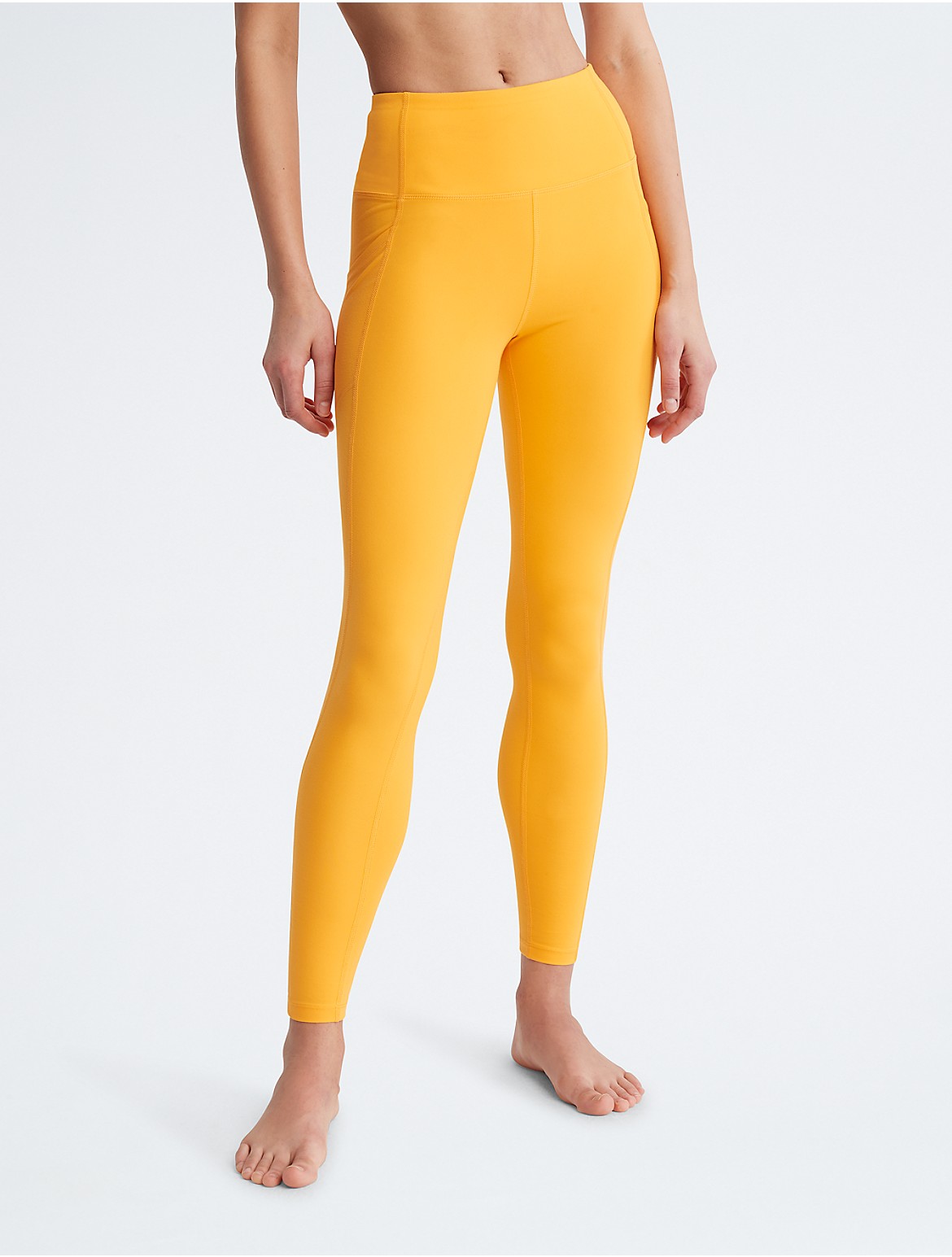 Calvin Klein Women's Performance Embrace Super High Waist Leggings - Orange - XS