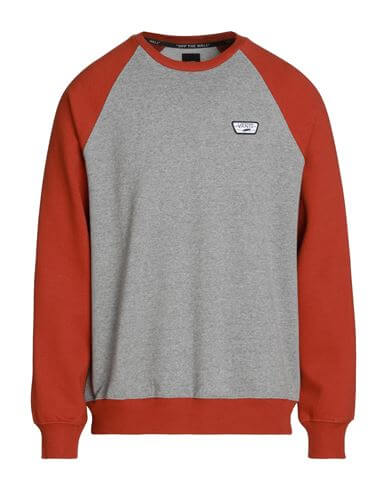 Vans Mn Rutland Iii Man Sweatshirt Grey Size XL Cotton, Polyester