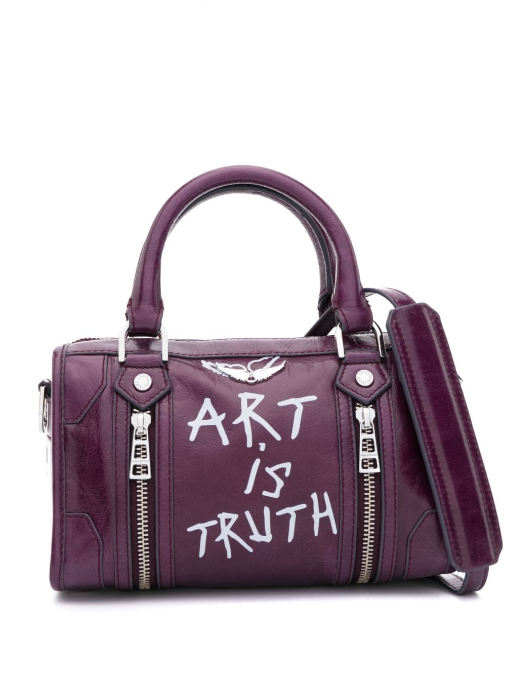 Zadig&Voltaire Sunny XS #2 leather tote bag - Purple