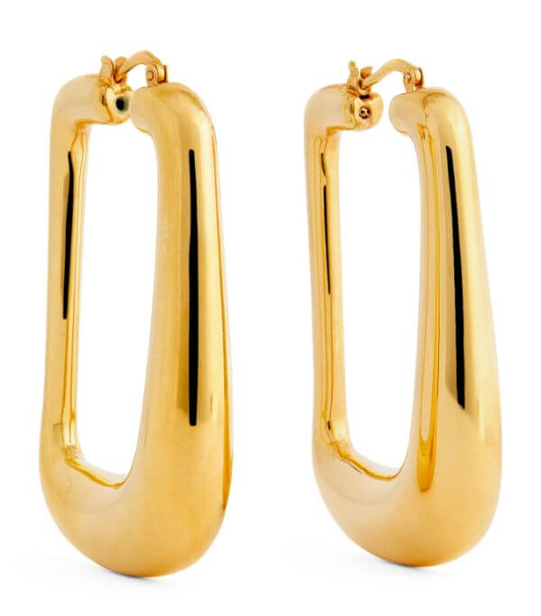 JACQUEMUS Oval Earrings £335