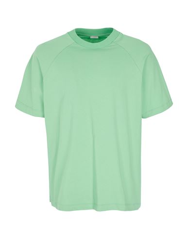 8 By Yoox Organic Cotton Raglan Shoulder T-shirt Man T-shirt Green Size S Cotton