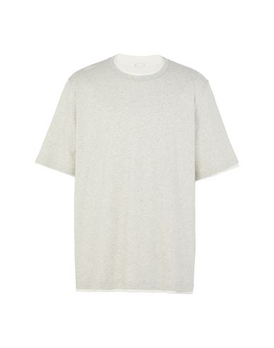 8 By Yoox Organic Cotton Reversible Oversize T-shirt Man T-shirt Ivory Size L Organic cotton