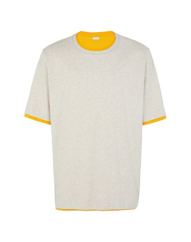 8 By Yoox Organic Cotton Reversible Oversize T-shirt Man T-shirt Orange Size M Organic cotton