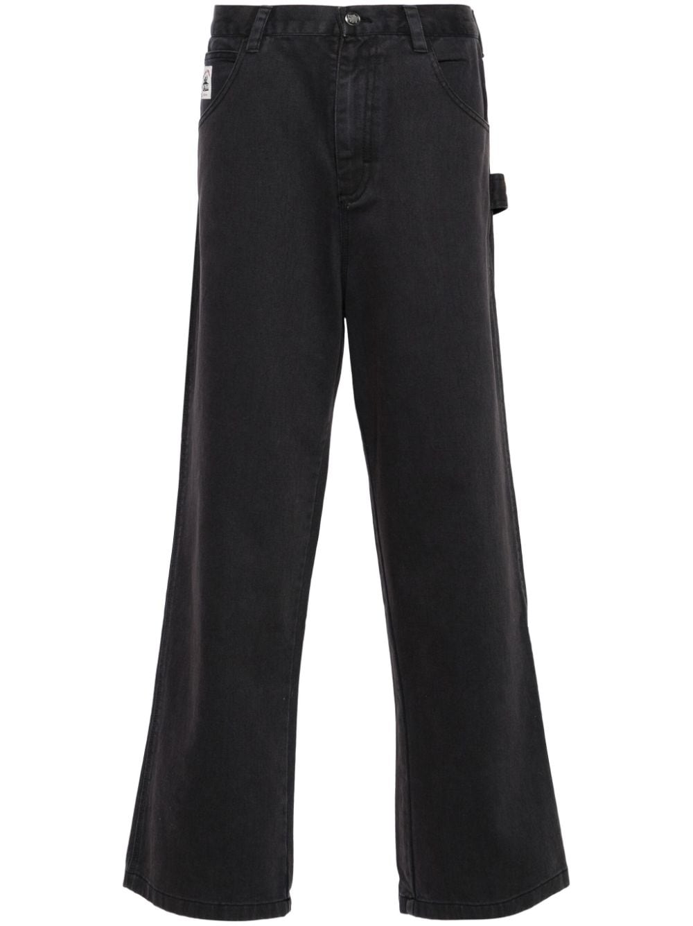 BODE Knolly Brook straight-leg trousers - Black