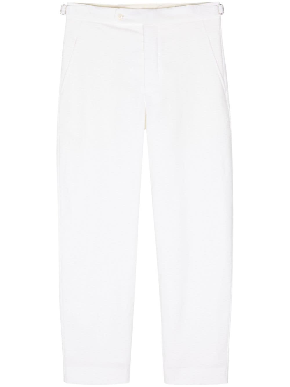 BODE straight-leg cotton trousers - White