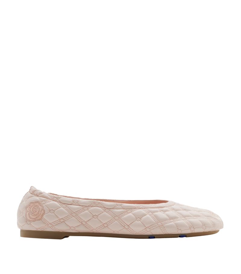 Burberry Quilted Ballet Flats