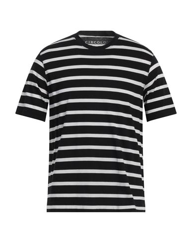 Circolo 1901 Man T-shirt Black Size M Cotton