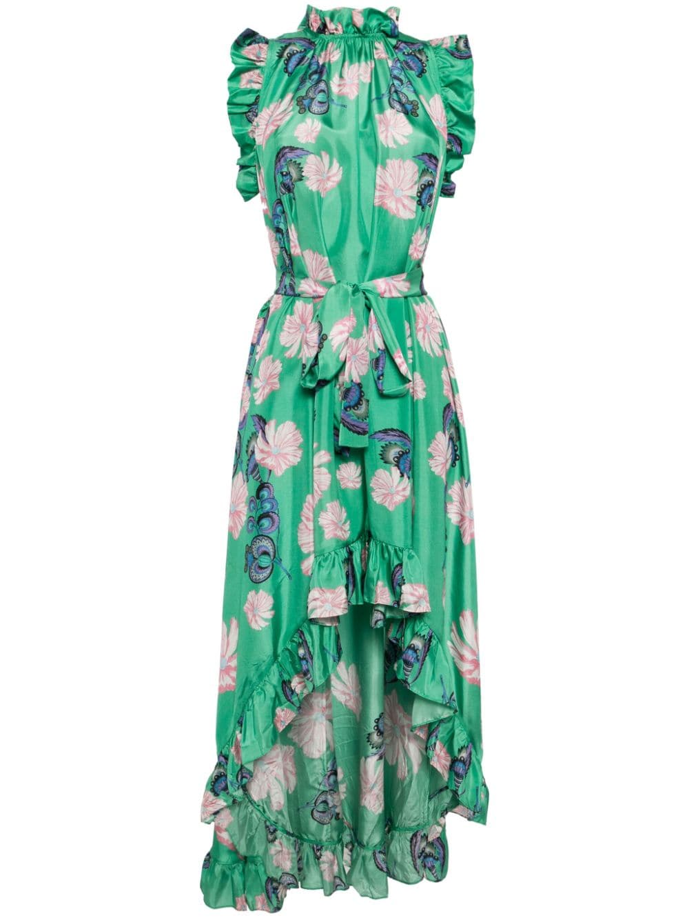 Cynthia Rowley Garden of Eden Maxi Dress - Green