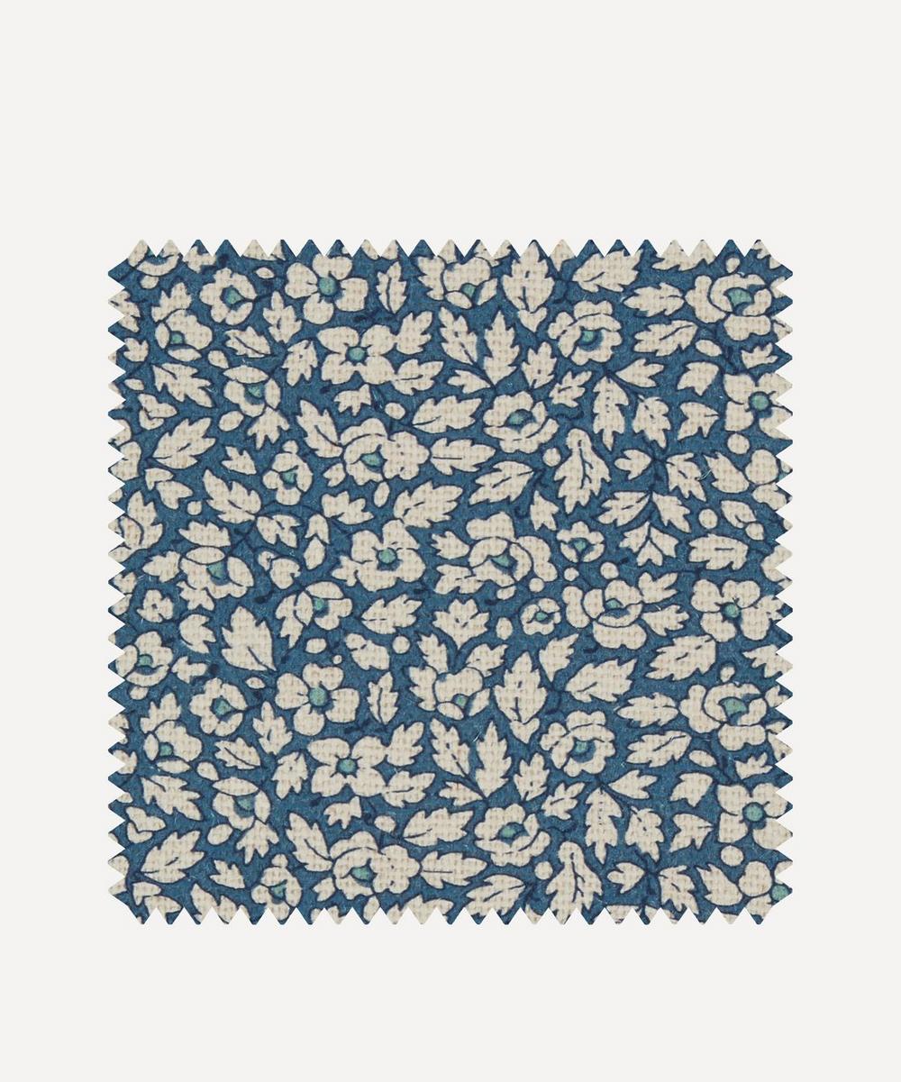 Fabric Swatch - Feather Petals Linen in Lapis Liberty Fabrics