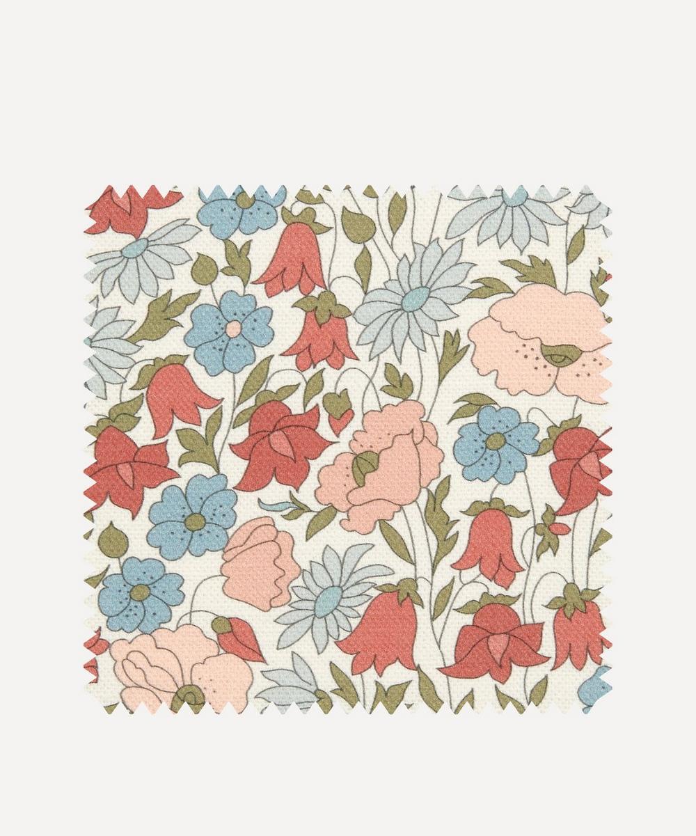Fabric Swatch - Poppy Meadowfield Cotton in Lacquer Liberty Fabrics