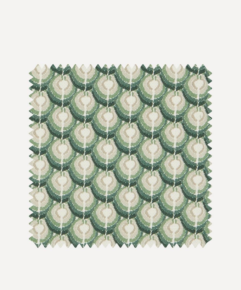 Fabric Swatch - Scallop Spot Cotton in Jade Liberty Fabrics
