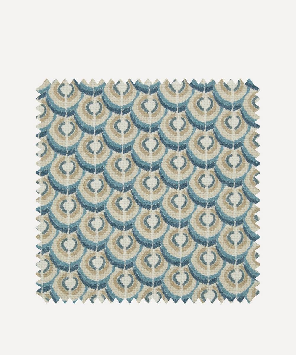 Fabric Swatch - Scallop Spot Cotton in Lapis Liberty Fabrics